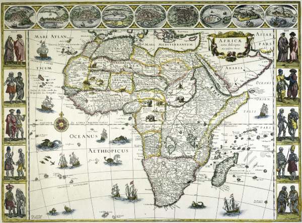 Africa, Map a 