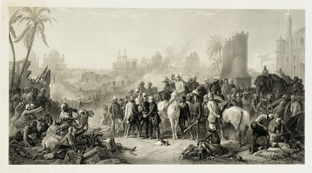 After Thomas Jones Barker  The Relief Of Lucknow, And The Triumphant Meeting Of Havelock, Outram And a 