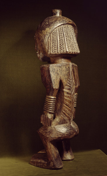 Ahnenfigur, Bembe, Rep. Kongo / Holz a 