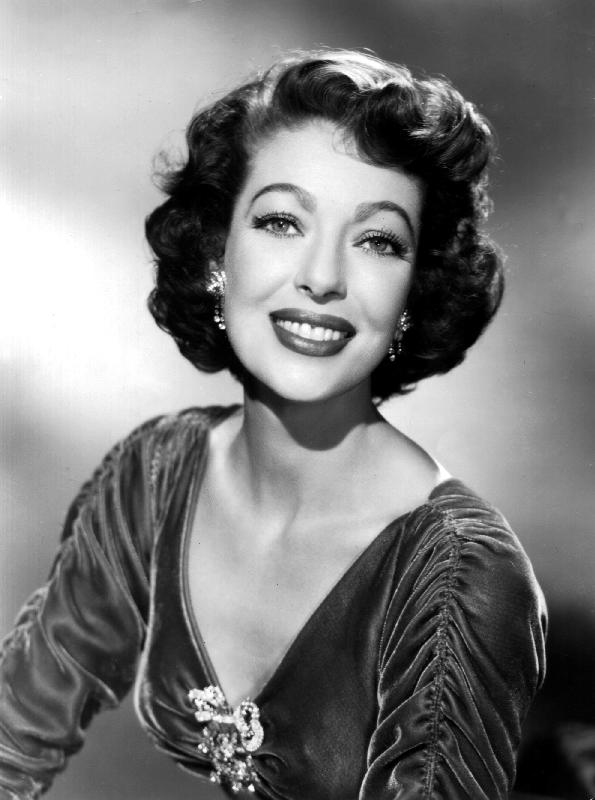 American Actress Loretta Young a 