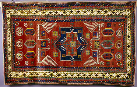 An Antique Kazak Rug a 