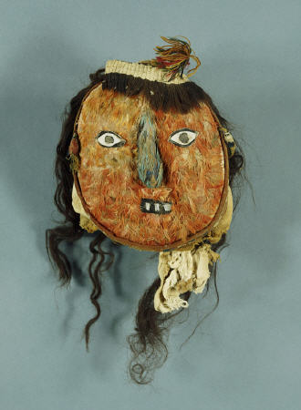 A Nasca Feathered Head a 