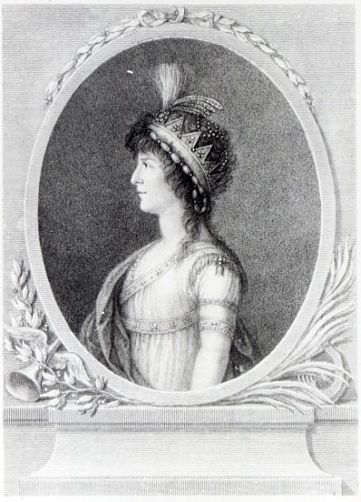 Angelica Catalani; engraved by Francesco Bartolozzi, 1802Basteris, Gaetano (fl.1802) (after) a 