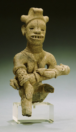 An Igbo Terracotta Maternity a 