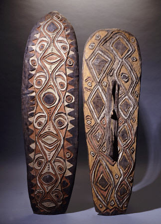 An Upper Sepik And A Rare Hunstein Shield from Papua New Guinea a 