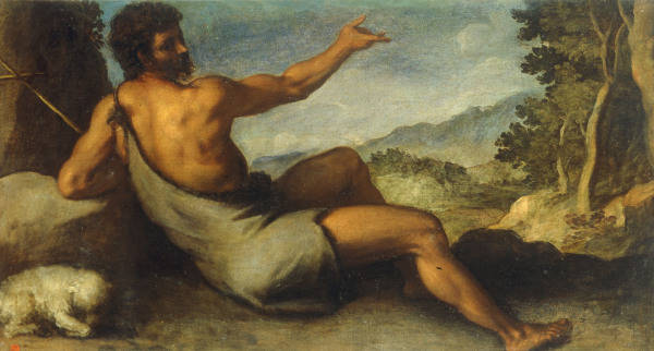 A.Schiavone / John the Baptist / Paint. a 