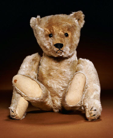 A Steiff Clockwork Somersault Teddy Bear, Circa 1908 a 