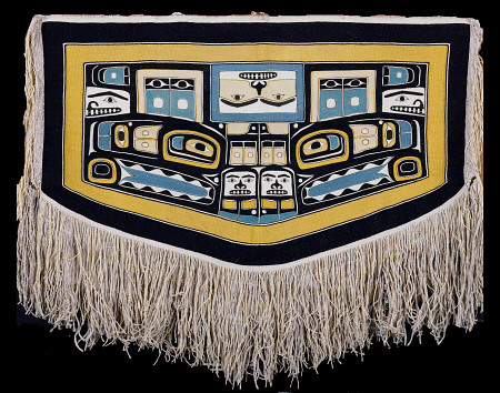 A Tlingit Ceremonial Dance Blanket a 