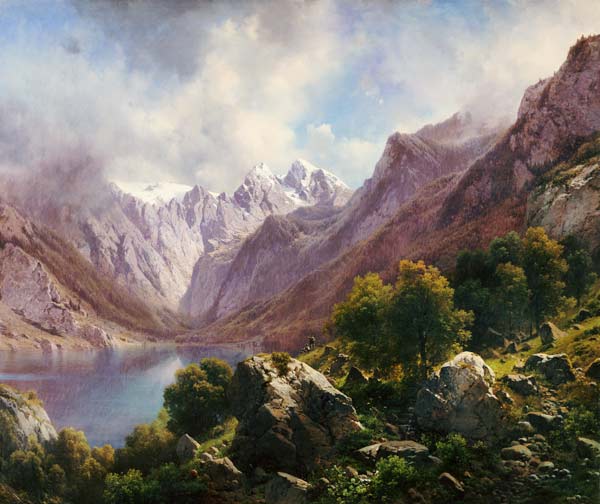 An Alpine Lake a 