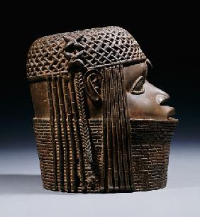 An extremely fine Benin bronze head