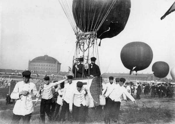 Balloon Race / Berlin / Photo / 1908 a 