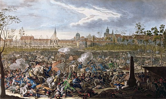 Battle of Leipzig, 19th October 1813 a 