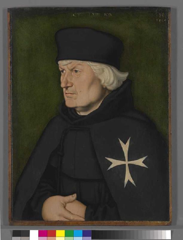 Bildnis des Straßburger Johanniterkomturs Balthasar Gerhardi a 
