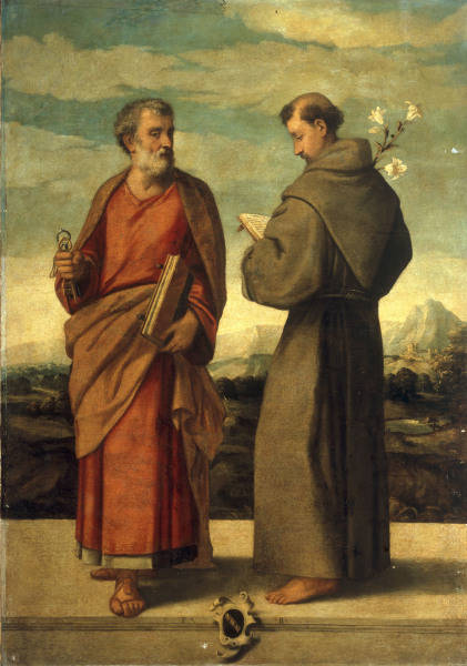 Bonifazio Veronese / St.Peter & Anthony a 