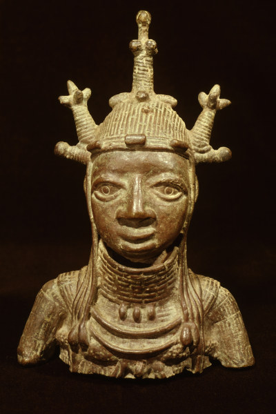 Bueste, Benin, Nigeria / Bronze a 