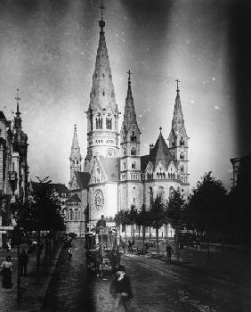 Berlin, Gedächtniskirche / Foto um 1900