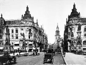 Berlin,Kaiser-Wilhelm-Brücke,Marienkir.