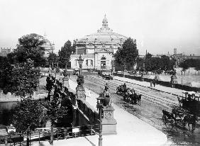 Berlin,Moltkebrücke,Marinepanorama/Foto