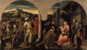 Adoration of Kings / Bonifazio Veronese