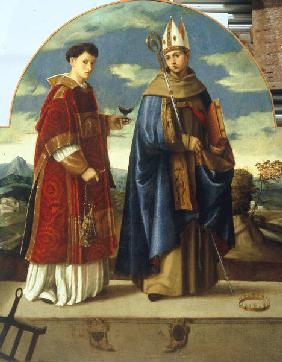 Bonifazio Veronese /St.Lawrence & Alvise