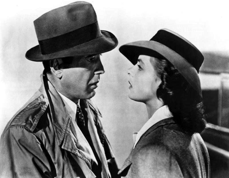 CASABLANCA de MichaelCurtiz avec Ingrid Bergman et Humphrey Bogart 1942 Oscar a 