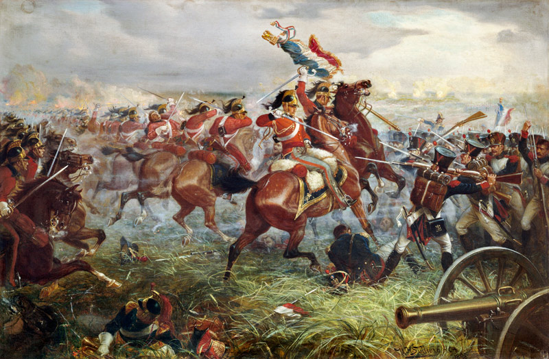 Capture Of The Eagle, Waterloo a 