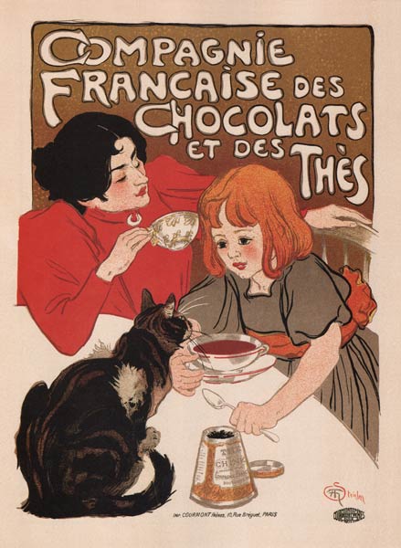Compagnie Française des Chocolate et des Thés (Poster) a 
