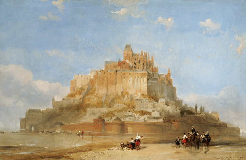 Mont St Michel From The Sands a 