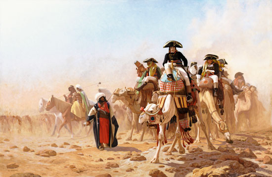 Napoleon And His General Staff In Egypt a 