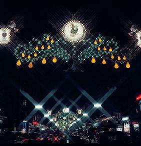 Christmas lights, Regent St.