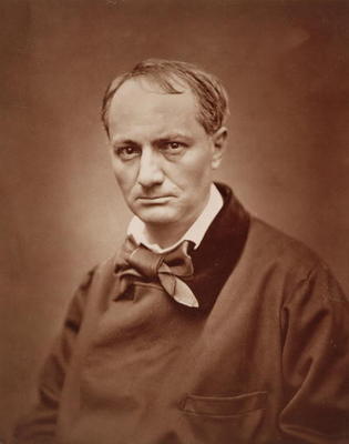 Charles Baudelaire (1821-67), French poet, portrait photograph by Studio of Goupil a 
