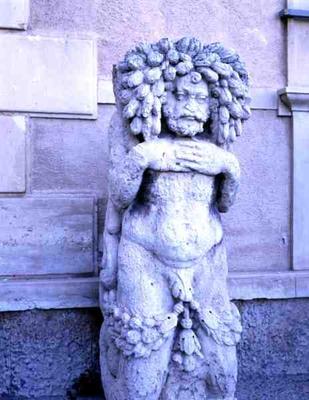 Corbel from the Palazzo la Corte (marble) a 