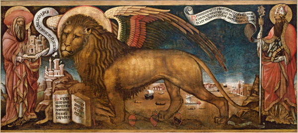 The Lion of St.Mark / Donato Veneziano a 