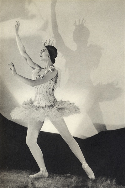 Dame Margot Fonteyn de Arias, from ''Footnotes to the Ballet'', published 1938 (b/w photo)  a 