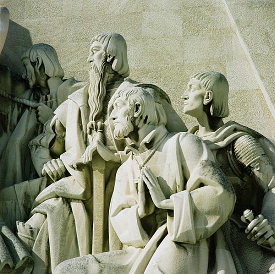 Detail of the Monument to the Discoveries a 