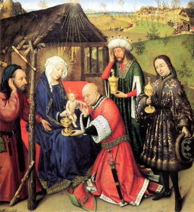 The Adoration of the Magi a 