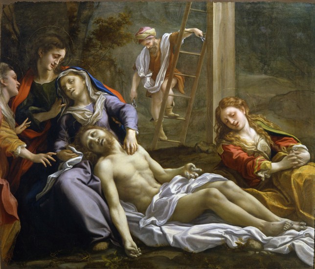 The Lamentation over Christ a 