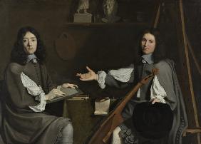 Double Portrait of both Artists