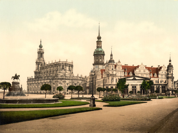 Dresden, Hofkirche & Castle a 