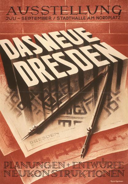 Das Neue Dresden , Exhibition Poster
