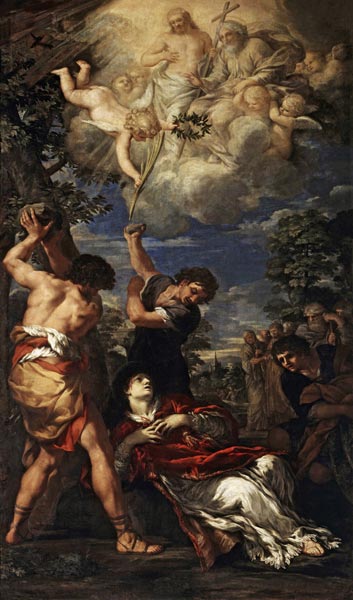The Martyrdom of Saint Stephen a 