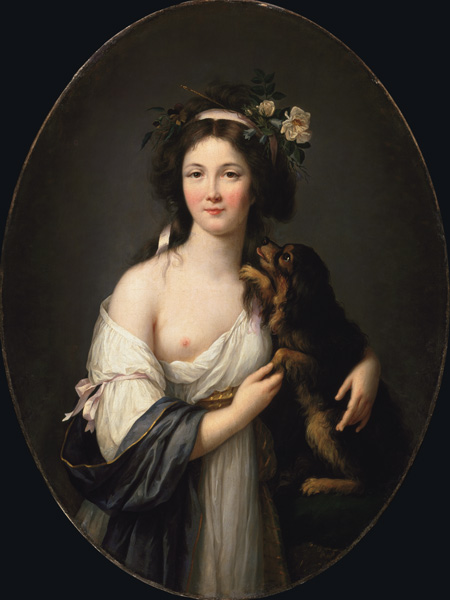 Madame d''Aguesseau /Vigee-Lebrun/ c.1775 a 
