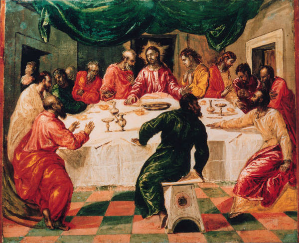 El Greco / Last Supper / c. 1565 a 