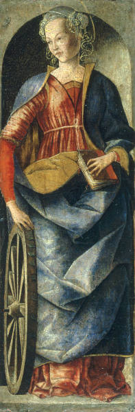Ercole de'' Roberti /St.Catherine/ Paint. a 