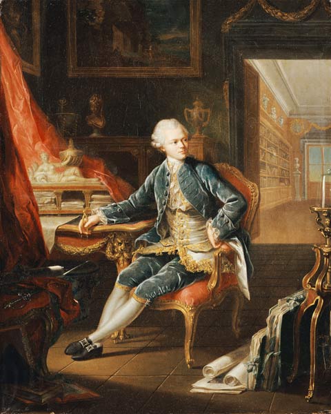 Portrait Of Etienne-Francois De Choiseul (1719-1785), Comte De Stainville, Later Duc De Choiseul a 