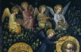 Angel concert / Italian painting 1408