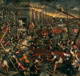 Conquest of Constantinople / Tintoretto