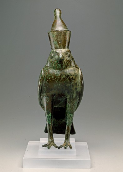Falcon Horus, Late Dynastic Period, Egyptian, 663-525 BC a 