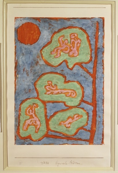 Figurative Leaves, 1938 (gouache)  a 