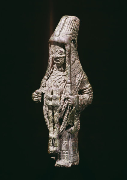 Figurine, Benin, Nigeria / Bronze a 